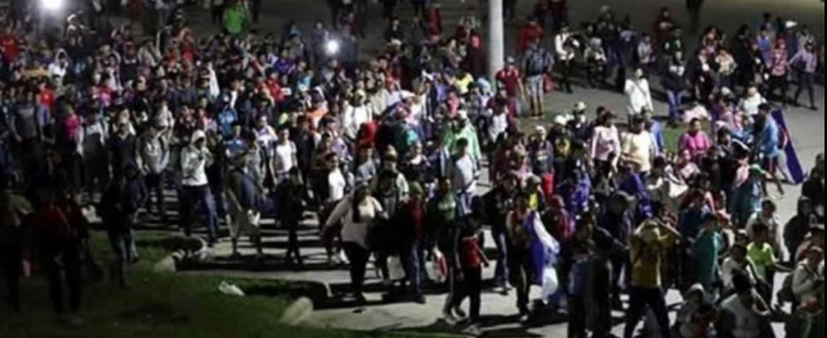 Esperan a cerca de 3 mil personas en caravana migrante