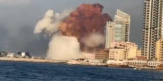 Impresionante explosión en el puerto de Beirut: estalló un depósito y hay al menos 10 muertos