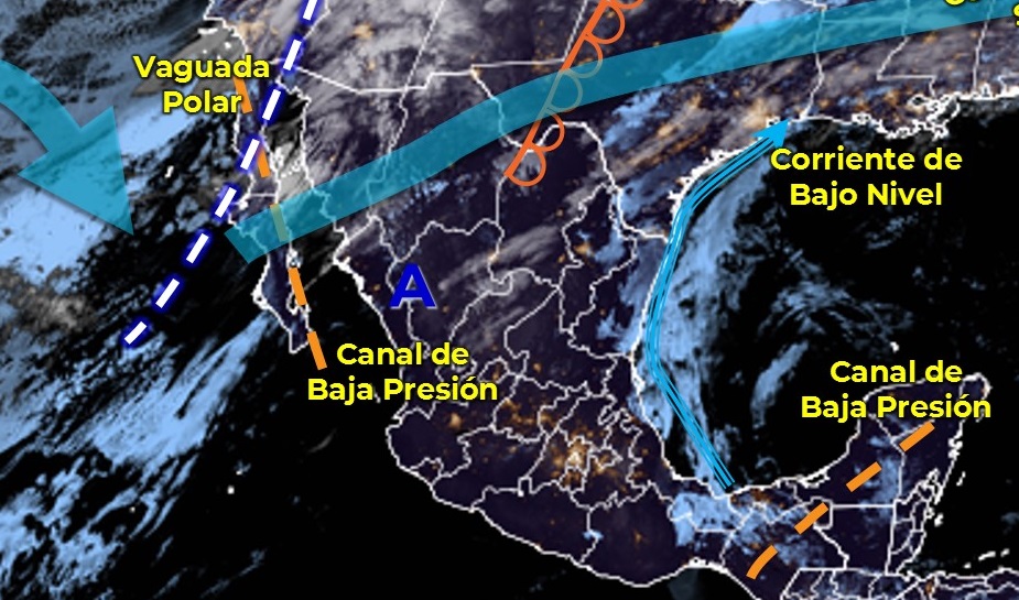 Se prevén temperaturas cálidas en gran parte del país; lluvias en el noroeste