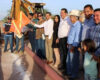 Gran avance en Obras de agua potable y alcantarillado en Huatabampo El alcalde el Profe "Chuy" Flores cumple su palabra.