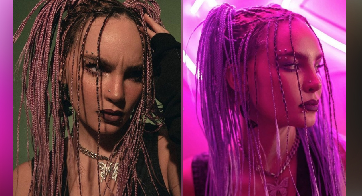Belinda presume su nuevo look para octubre, se pone 5 perforaciones en el rostro