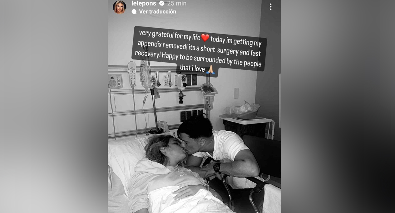 ¡Lele Pons preocupa a fans! La hospitalizaron por este motivo