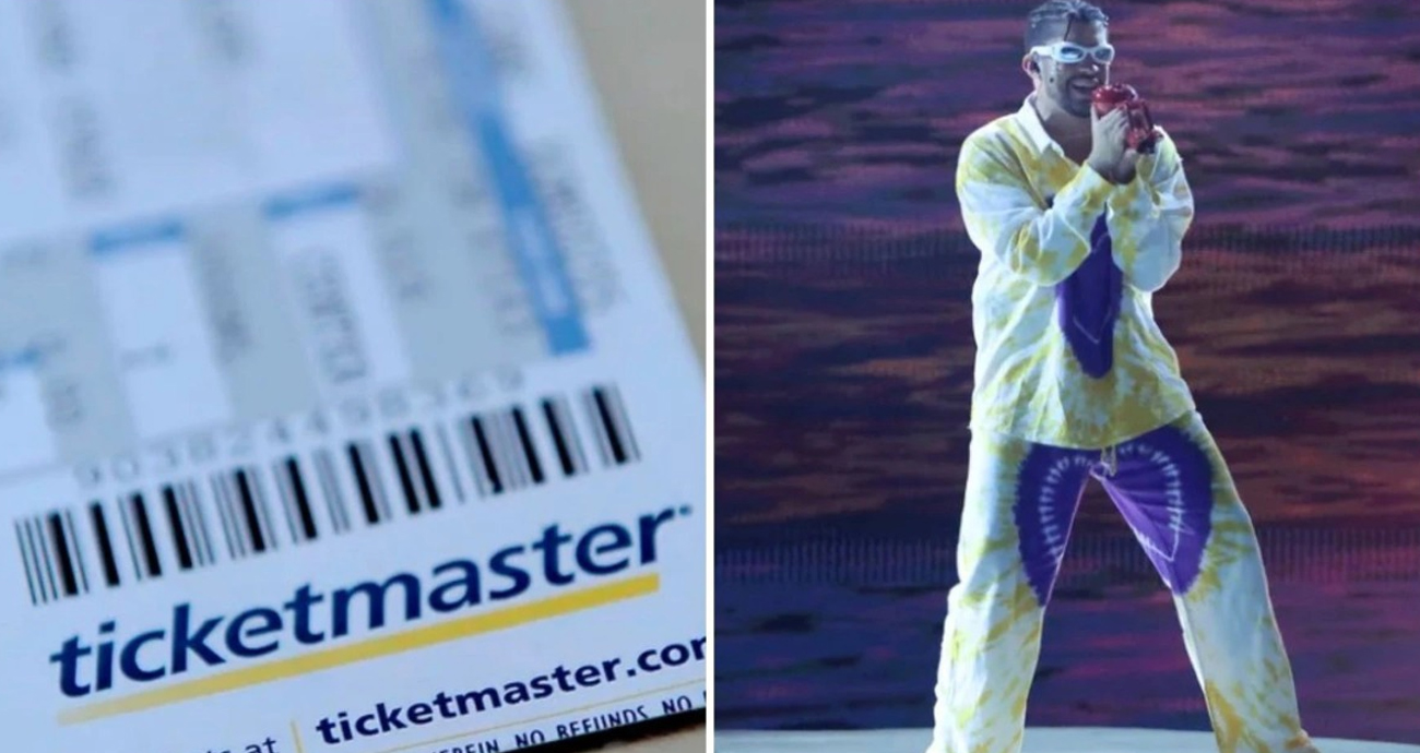 Ticketmaster anunció reembolso tras caos en concierto de Bad Bunny