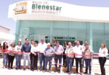 El alcalde Jorge Alberto Elías Retes, participa en la inauguración de la sucursal de Banco del Bienestar