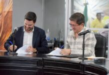 Firman convenio Gobierno Municipal de Navojoa y CMIC Sonora