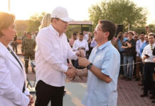 Recibe alcalde Elías Retes nuevas patrullas para Navojoa