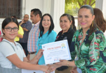Piden a niños estudiantes ser promotores de la denuncia a la violencia