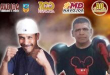 Exhibición de “Maizoro” Álvarez y “Espagueti” Yocupicio en función “Talento del Mayo”