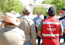 Encabeza Elías Retes banderazo a segunda jornada nacional del dengue