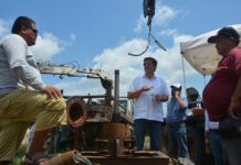 OOMAPASN rehabilita el pozo LA POTABLE