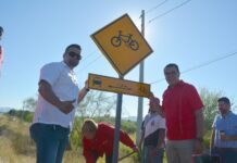 Tramo de carretera NAVOJOA-ÁLAMOS contará con letreros en favor de ciclistas