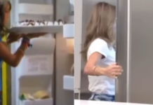 Anahí por fin saca del refrigerador el pastel que guardó hace 17 años