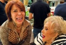 Silvia Pinal Reaparece en Cumpleaños de Alejandra Guzmán