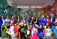 Participan más de 250 niños en Desfile de la Primavera