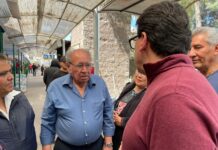 Resuelve Alcalde solicitud de comerciantes en la garita