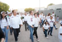 Continuaremos trabajando arduamente en pro de las familias navojoenses: Jorge Elías Retes