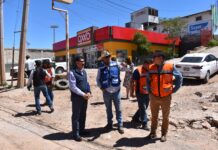 Supervisa SIDUR avance en la obra de Avenida Ruiz Cortines