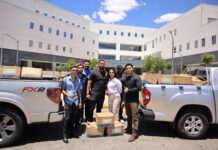 Dona Salud Municipal productos para la diálisis al Hospital 5 del IMSS