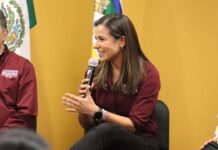 Dialogan Anabel Acosta y candidatos de fórmula con estudiantes del ITSON