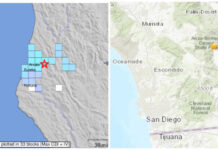 Reportan alta actividad sísmica en California
