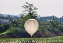 El Ejército surcoreano denunció el envío masivo de globos con desechos desde Corea del Norte en plena escalada de tensiones