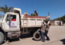 Retiran 6 toneladas de llantas en combate al mosco del dengue