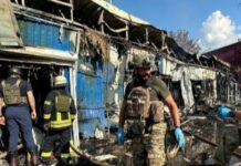 Supermercado en Ucrania es bombardeado por Rusia deja al menos dos muertos