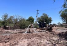 Se realizó aforo de nueva fuente de abastecimiento de Agua de Cajeme