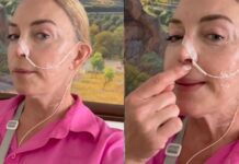 Laura Flores aparece conectada a una sonda ¿está grave su salud?