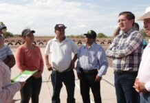 Entrega Elías Retes cancha de usos múltiples para Bacabachi
