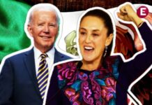 Biden felicita a Sheinbaum; anticipa que trabajará cercanamente con ella