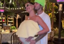 Justin Bieber abrazando a Hailey embarazada causa sensación
