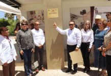 Develan placa alusiva a la campaña “CREAR SALUD DESDE LOS MUNICIPIOS”