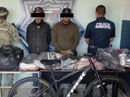 Aprehende SSPM a dos por robo a casa habitación