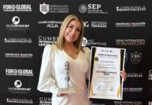 Luz Argel Gaxiola de Elías recibe el Premio Internacional Tonantzin 2024