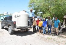 Reciben familias de Bacabachi y Masiaca 77 tinacos