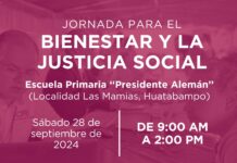 Llevará Gobierno de Sonora Jornada para el Bienestar y la Justicia Social a Huatabampo