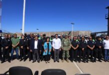 Entrega Alcalde cuatro patrullas recibidas del Gobierno del Estado