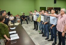 Toma protesta presidente municipal a titulares de diversas secretarías y direcciones