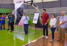 Da Banderazo Alcalde A Remodelación Del Gimnasio Municipal Manuel Lira García