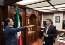 Oficializa Alcalde Lamarque, el cargo de Emmanuel López Medrano como el jefe de despacho de presidencia