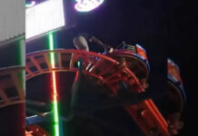 En Coahuila Pasan momentos de terror Montaña Rusa falla y deja personas atrapadas en las alturas