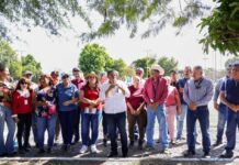 Rehabilita secretaría de bienestar espacio deportivo en la villa bonita