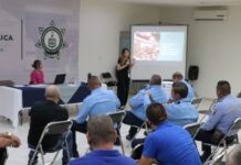 Imparten plática sobre las bases de nutrición a policías municipales