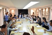 Aprueba Cabildo ocho puntos en sesión extraordinaria