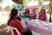 Llega La Ruta Rosa a la comunidad de San Antonio