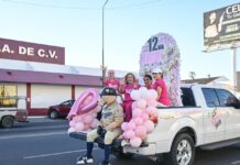Exitosa 12° Caravana por la vida en conmemoración al día mundial de la lucha contra el cáncer de mama