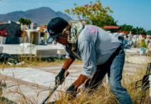 Prepara Ayuntamiento de Guaymas panteones para el Día de Muertos