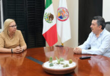 Se Reúne Presidente Javier Lamarque Con Rectora De Unison