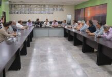 Se reúne Javier Lamarque con empresarios y Cajeme cómo vamos